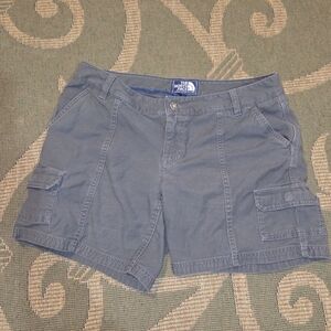 The North Face Women's Blue Cargo Shorts